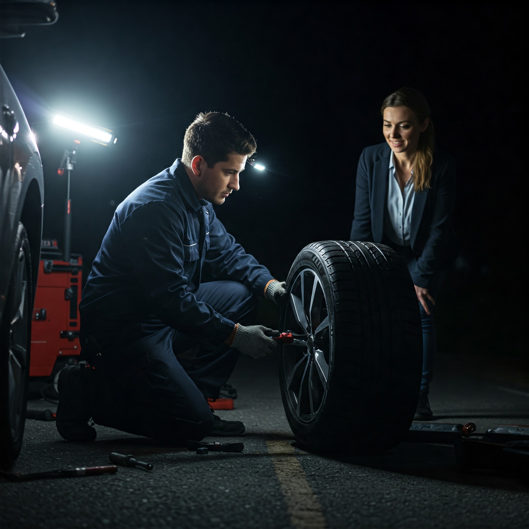 Tyre puncture repair in St Helens